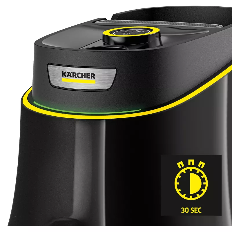 Kärcher 1.513-436.0 limpiador a vapor limpiador a vapor de cilindro 1 L 1900 W negro