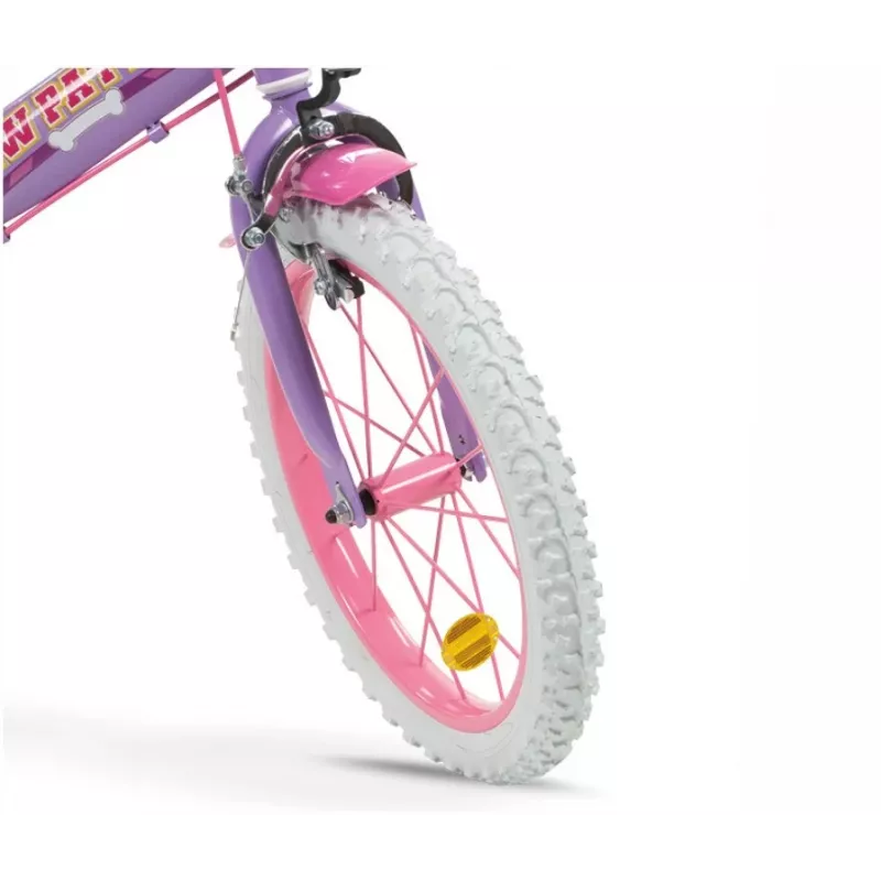 Bicicleta infantil 16 Paw Patrol lila 1680 niña TOIMSA