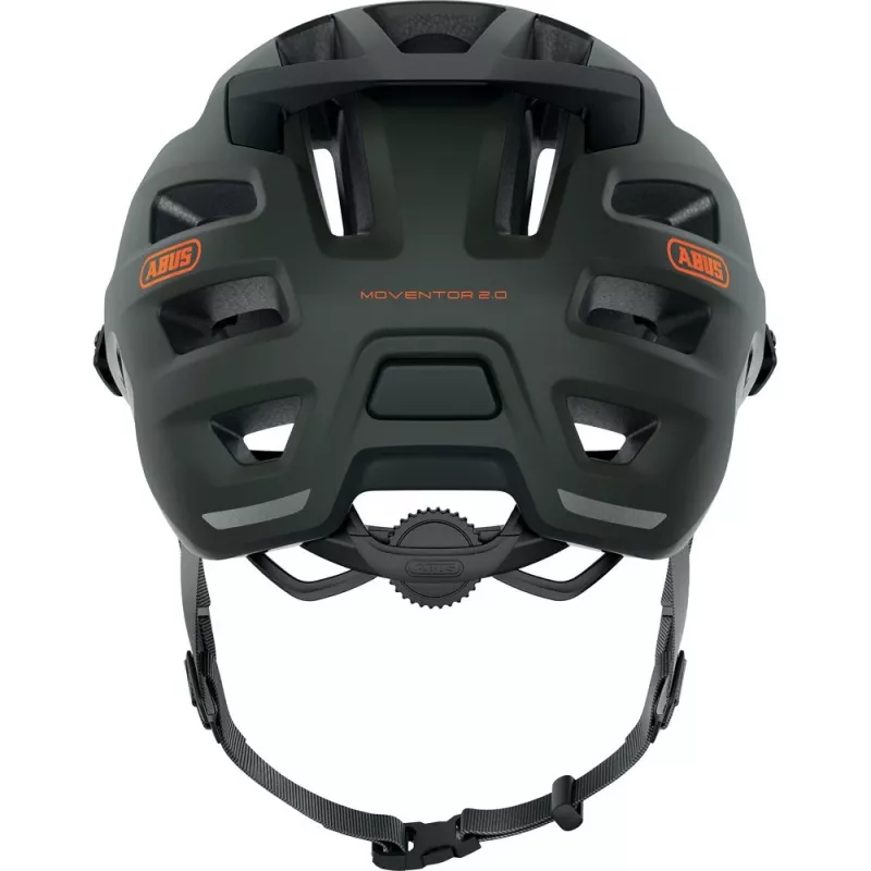 Casco abierto ABUS Moventor 2.0 verde construcción In-Mold acabado mate