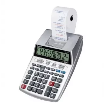 Calculadora de sobremesa con impresora Canon P23-DTSC Plateada