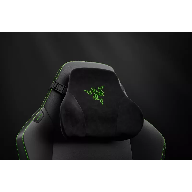 Silla gaming ergonómica Razer con Breathable Comfort | Iskur V2 NewGen | negro/verde