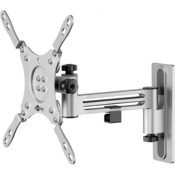 Goobay Soporte de pared para TV Caravan FULLMOTION (M), plateado (71988)