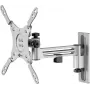 Goobay Soporte de pared para TV Caravan FULLMOTION (M), plateado (71988)