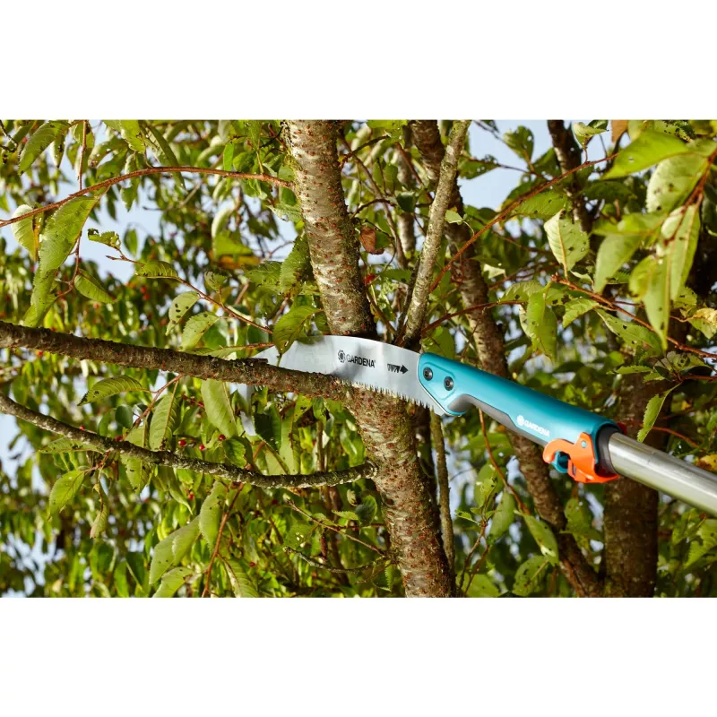 Sierra de jardín combisystem 300 P curva turquesa Mango telescópico combisystem