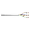 Cable de red Digitus CAT 6A U/UTP par trenzado latiguillo sin conector 100 m gris
