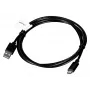 Cable USB-A a USB-C LANBERG CA-USBO-20CU-0018-BK — USB 2.0, 1,8 m, negro