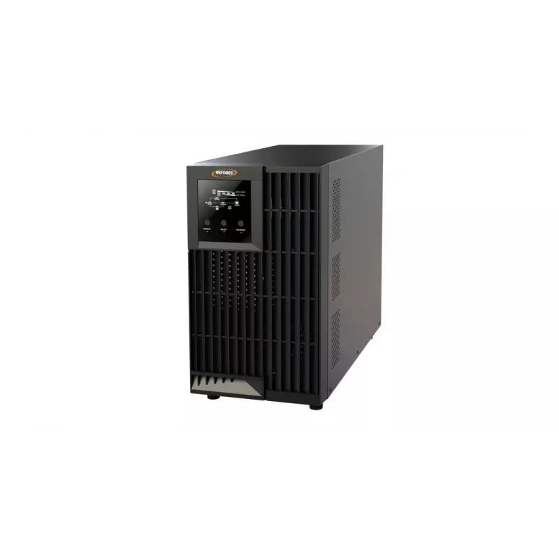 Infosec E4 Value 3000 sistema de alimentación ininterrumpida (SAI) doble conversión (online) 3 kVA 2400 W 4 salidas AC