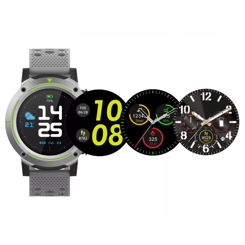 Denver SW-510 Smartwatch GPS, 1,3" pantalla táctil, gris