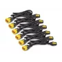 Cable de alimentación APC AP8702S-NA negro 0,61 m conector hembra C13 conector hembra C14