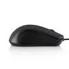 RATÓN ÓPTICO CON CABLE M9 NEGRO