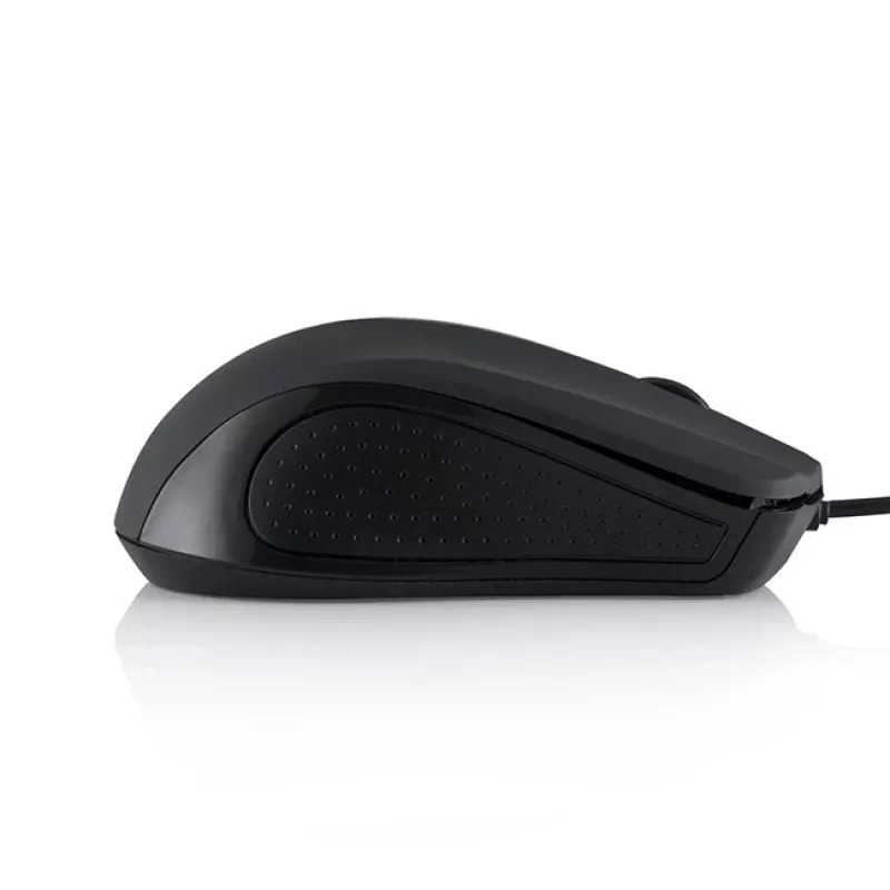 RATÓN ÓPTICO CON CABLE M9 NEGRO
