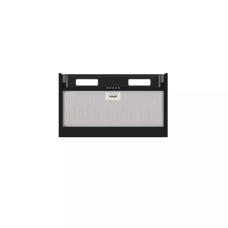 CATA Armonia 60 BK campana extractora, 645 m³/h, ancho 79,8 cm, clase energética C, LED, negro