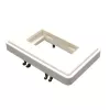 Módulo FUGA 75 x 50 mm Garbot F22 Blanco