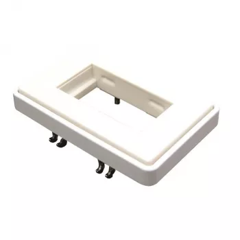 Módulo FUGA 75 x 50 mm Garbot F22 Blanco