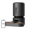 Comedero automático para mascotas Aptel Granary PL-AF103-36B, automático, 5 l, dos cuencos, WiFi (negro)