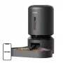 Comedero automático para mascotas Aptel Granary PL-AF103-36B, automático, 5 l, dos cuencos, WiFi (negro)