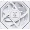 Lian Li UNI FAN TL Wireless LCD 120 White — Ventilador PWM de 120mm con controlador LCD inalámbrico