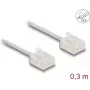 Cable de red DeLOCK RJ45 Cat.6 UTP 0,3 m gris