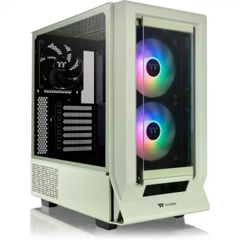 Ceres 350 MX, caja de torre verde claro, cristal templado x 2