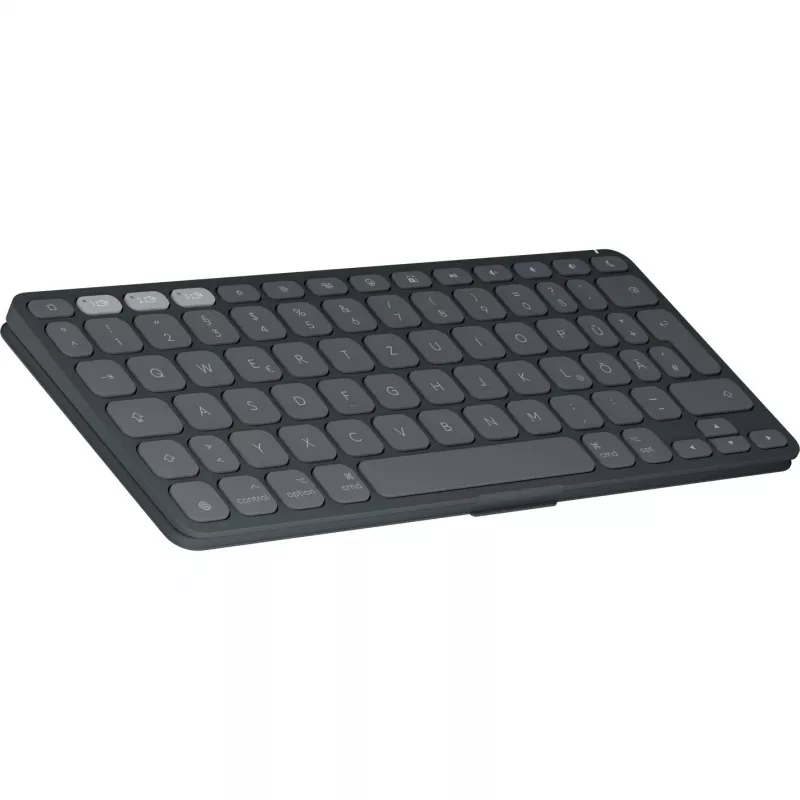 Teclado inalámbrico LOGITECH Keys-To-Go 2 para iPad, iPhone, Mac y Apple TV Grafito