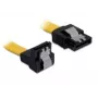 Cable SATA conector macho/conector macho DeLOCK 0,2 m amarillo