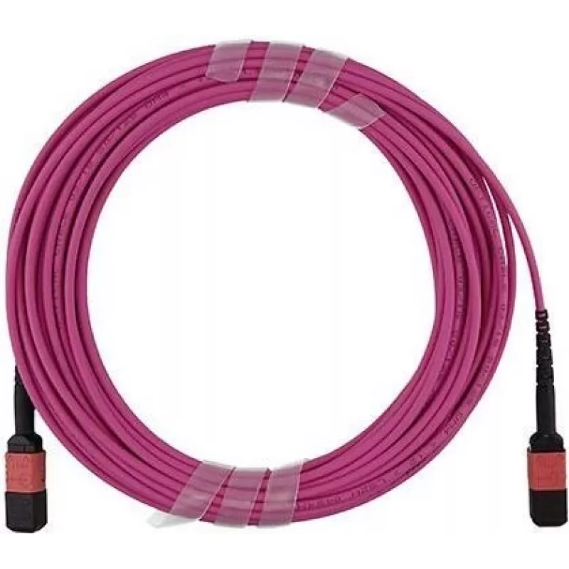 Cable de fibra óptica BlueOptics HE67908QPH-JB001M-BO MTP OM4 1 m violeta