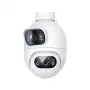Imilab EC6 Dual cámara de seguridad WiFi para exteriores, blanca
