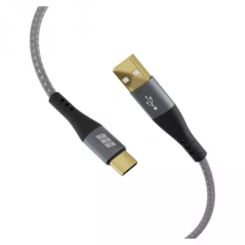 EFB Elektronik Set de cables USB-A a USB-C 60W QC 3A 3x2m - Digital/Datos (USB-AC-00008)