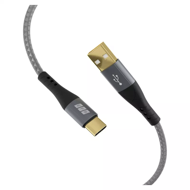 EFB Elektronik Set de cables USB-A a USB-C 60W QC 3A 3x2m - Digital/Datos (USB-AC-00008)