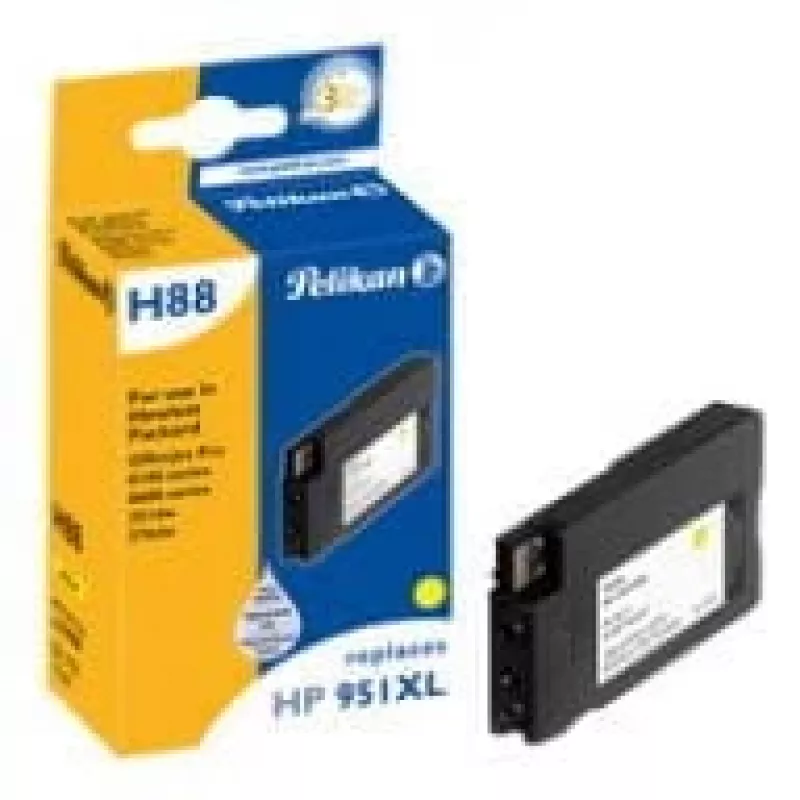 Cartucho Pelikan Cartucho HP H88 CN047AE HP951XL amarillo