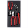 Knipex set de alicates Power-Pack, 3 piezas, pulido, plástico