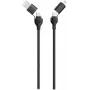 Cable USB 2GO 797369 1,2 m USB-A/USB-C USB-C/Lightning negro