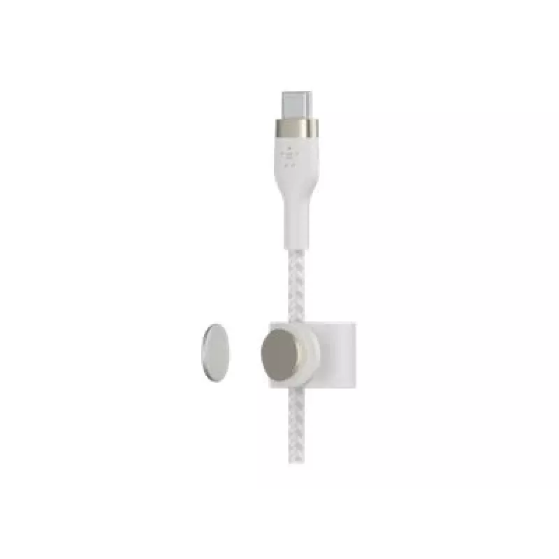 Belkin BOOSTCHARGE PRO Flex Cable USB 1 m USB 2.0 USB C blanco (CAB011BT1MWH)
