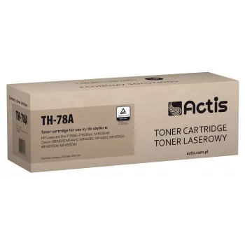 Tóner Actis TH-78A (equivalente a HP 78A CE278A, Canon CRG-728; estándar; 2100 páginas; negro)