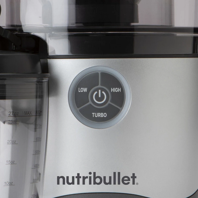 NutriBullet juicer Pro NBJ200G (plata/gris, 1.000 vatios) (0C22500002)