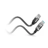 Techly ICOC U3A-RJ45-010 cable adaptador de USB-A a Gigabit Ethernet, 1 m, negro/plata