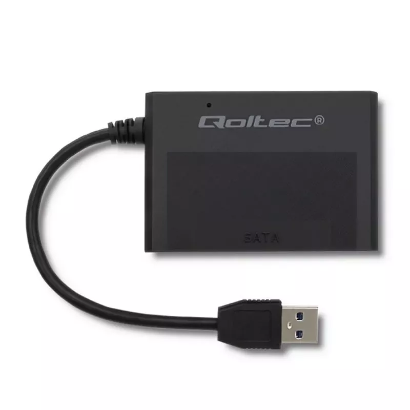 Adaptador de disco duro Qoltec USB 3.0 HDD/SSD