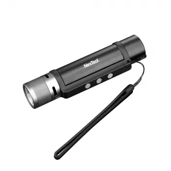 Linterna mini Nextool NE20170 — 1000 lm, 2600 mAh Li-Ion, powerbank USB-C, IPX4, 34 mm × 160,5 mm