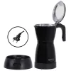 Cafetera eléctrica de moka Camry CR 4415b 0,5 L, 480 W, negra
