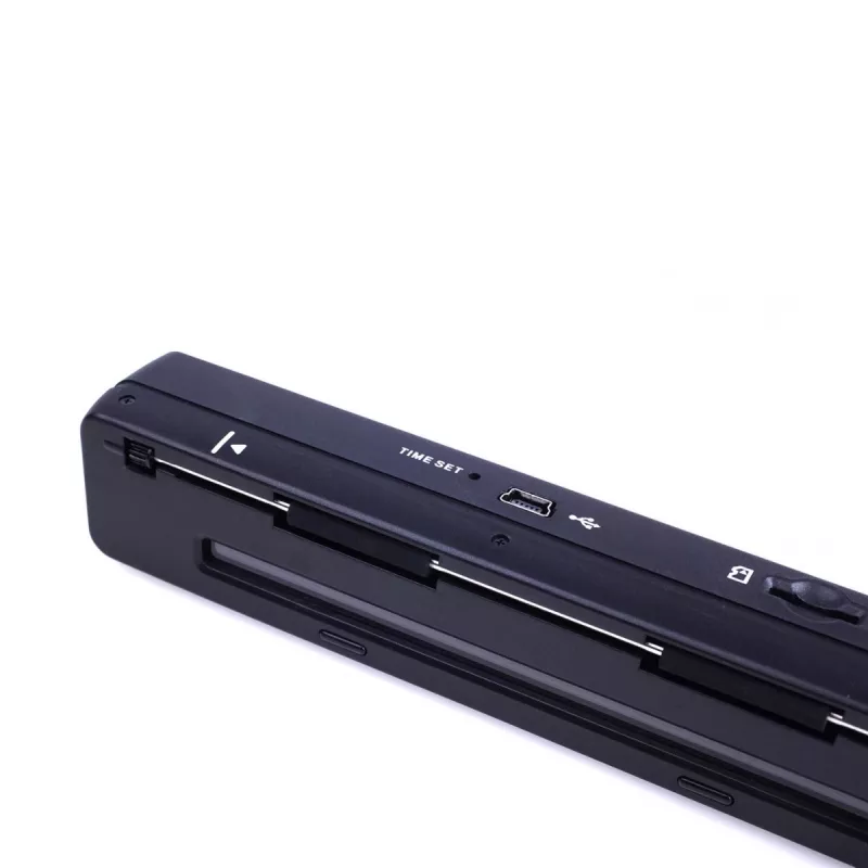 Escáner de bolígrafo MEDIA-TECH MT4090, negro, indicador LED, USB 2.0, MicroSD, pila AAA