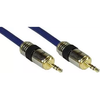 Cable de audio Kindermann PRO K-99956P, minijack 3,5 mm conector macho–conector macho, 15 m