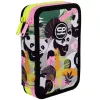 Estuche escolar de doble piso con contenido CoolPack Jumper 2 PANDA GANG