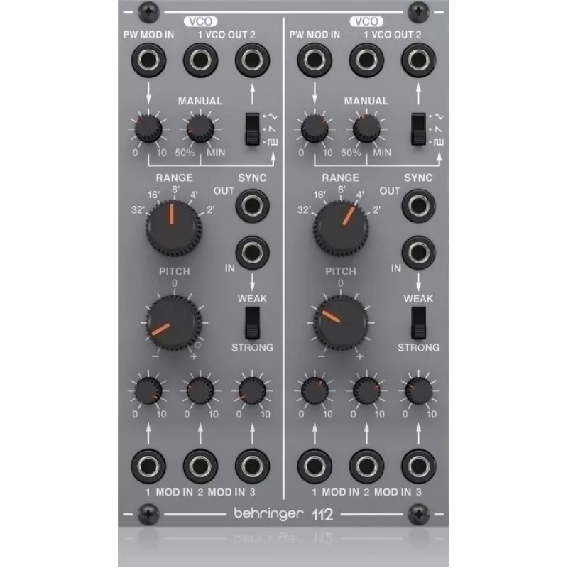 Módulo sintetizador modular Behringer 112 Dual VCO