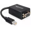Adaptador de cable de vídeo DeLOCK 65256 Mini DisplayPort a VGA