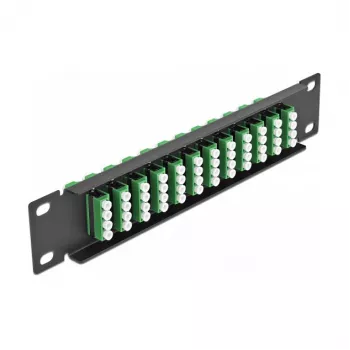 Panel de parcheo de fibra óptica DeLOCK 10