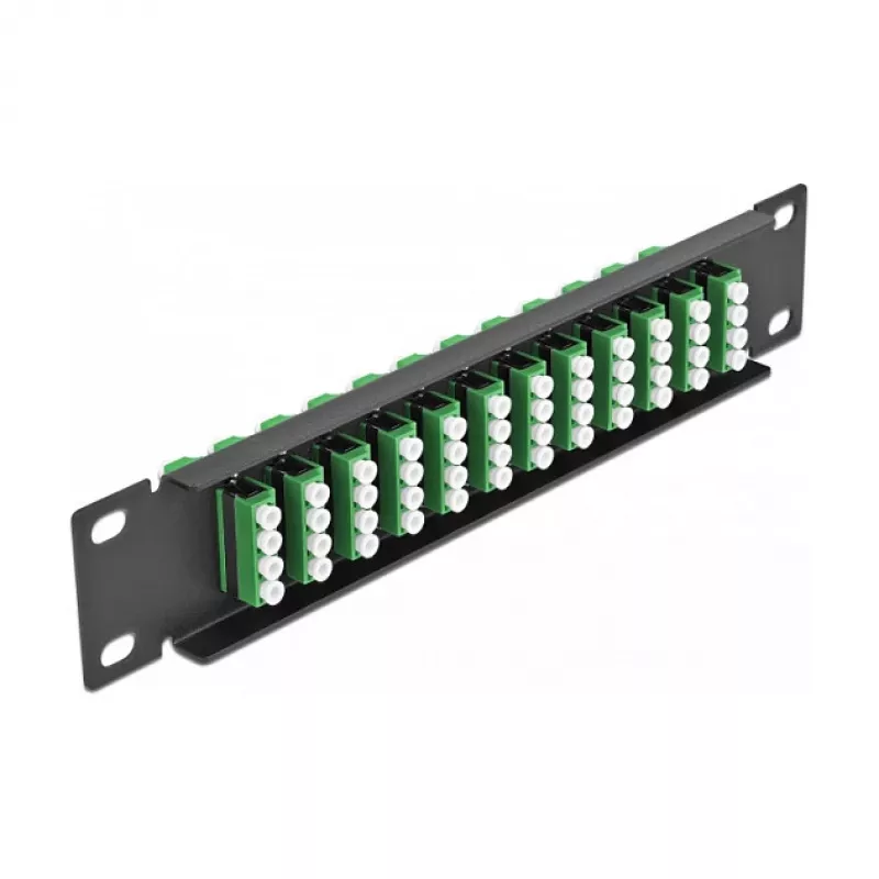 Panel de parcheo de fibra óptica DeLOCK 10