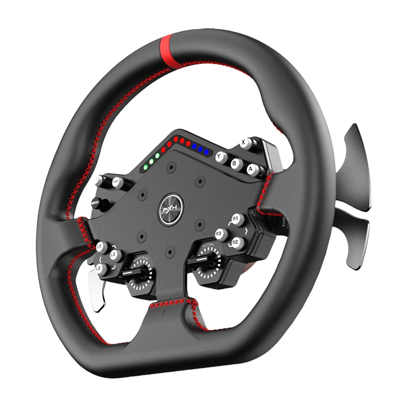 Volante gaming PXN WDS R2 con sensibilidad ajustable y vibración
