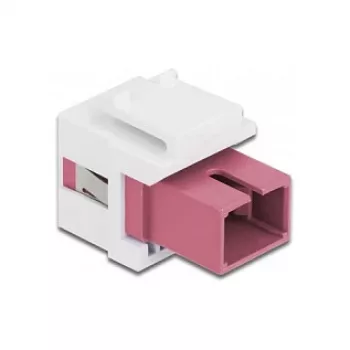Módulo Keystone DeLOCK SC simplex conector hembra a SC simplex conector hembra