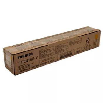 Toshiba 6AJ00000182/T-FC415EY tóner amarillo. 33.6K páginas para Toshiba E-