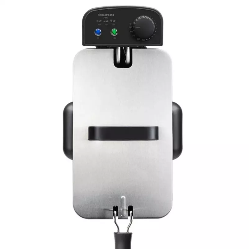 Freidora Taurus Fry 3 Single – capacidad 3 L, 2000 W, acero inoxidable, termostato regulable 150–190 °C
